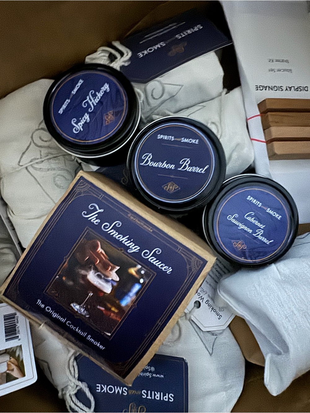 The Smoking Saucer Set by Spirits With Smoke